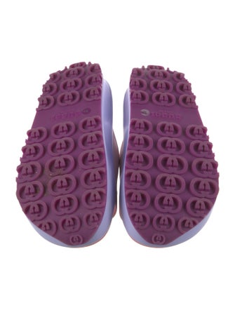 Gucci Interlocking G Logo Rubber Slides