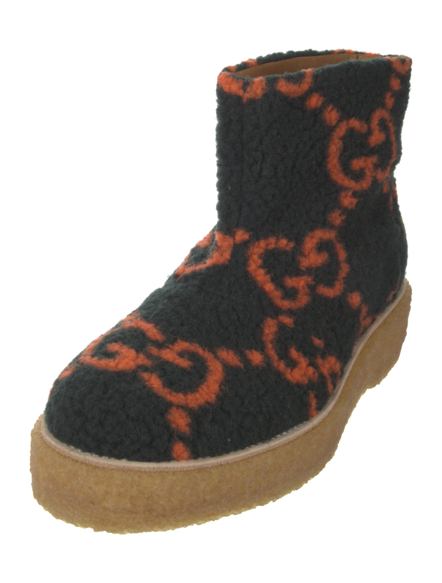 Gucci GG Signature Wool Boots