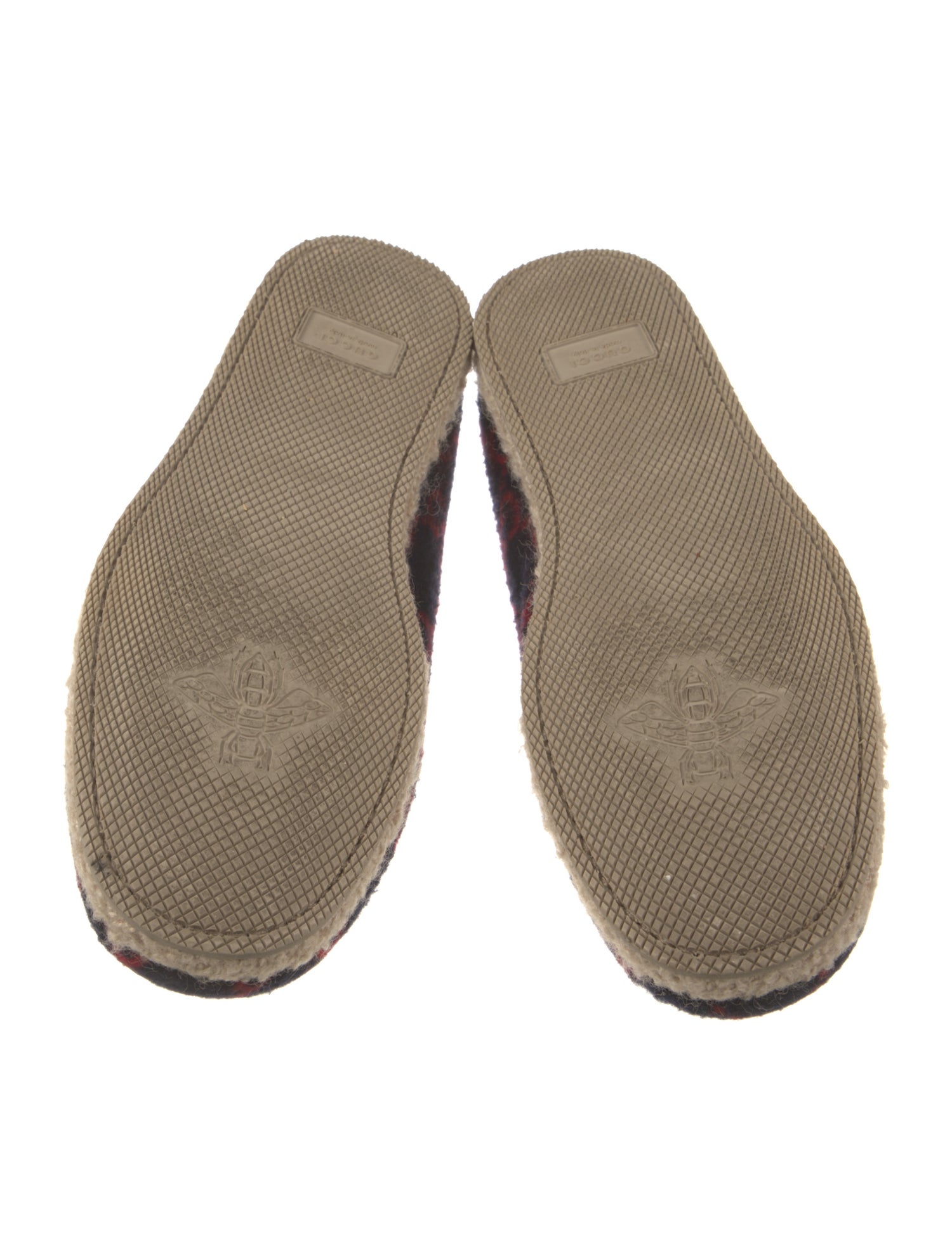 Gucci Horsebit Accent Wool Loafers