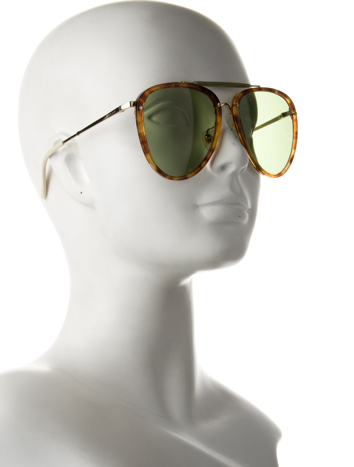 Gucci Aviator Tinted Sunglasses
