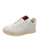 Gucci Web Accent Leather Sneakers