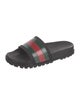 Gucci Pursuit Web Accent Slides