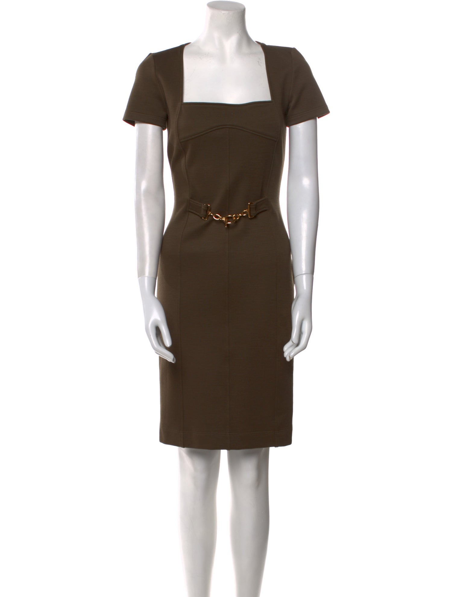 Gucci Wool Knee-Length Dress