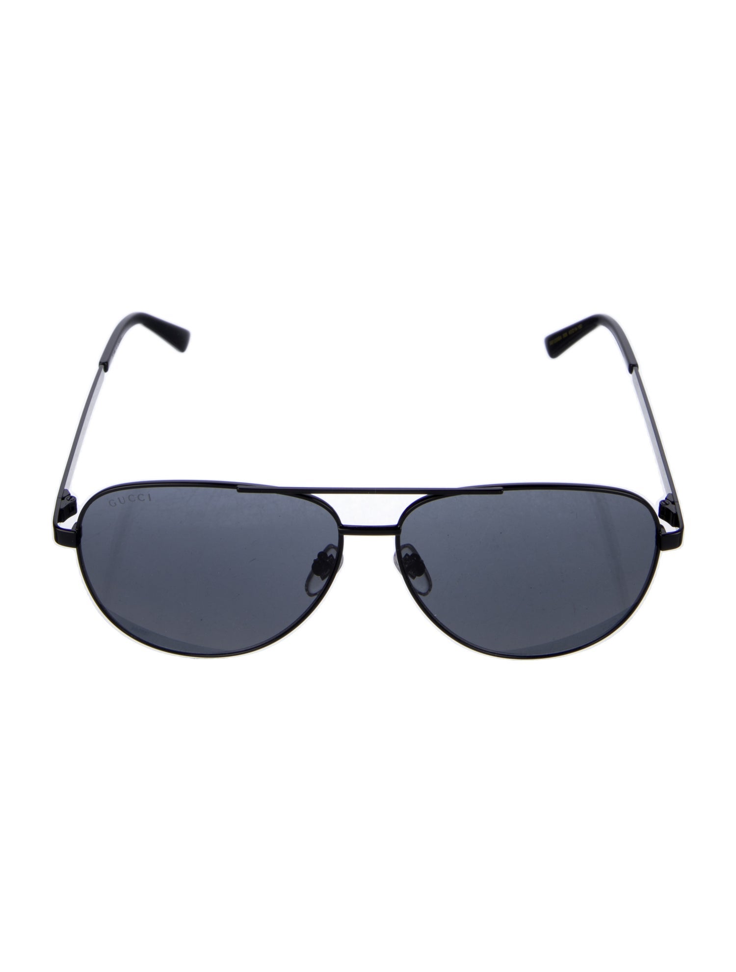 Gucci Web Accent Aviator Sunglasses