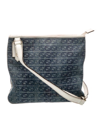 Gucci GG Denim Crossbody Bag