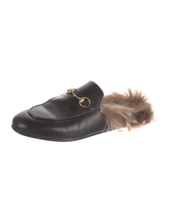 Gucci Horsebit Accent Leather Loafers