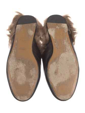 Gucci Horsebit Accent Leather Loafers