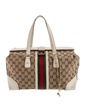 Gucci GG Canvas Treasure Boston Large