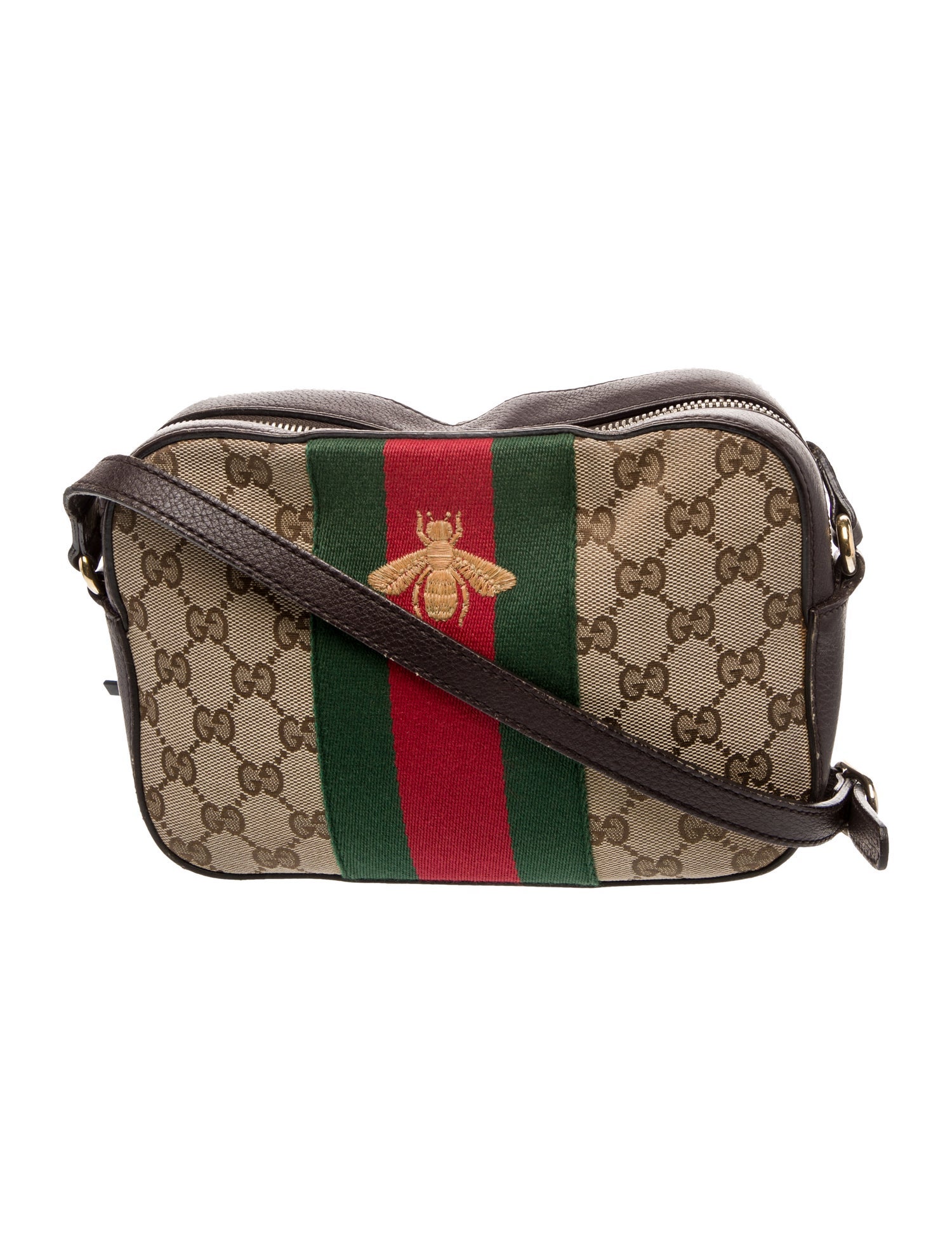 Gucci GG Canvas Webby Bee