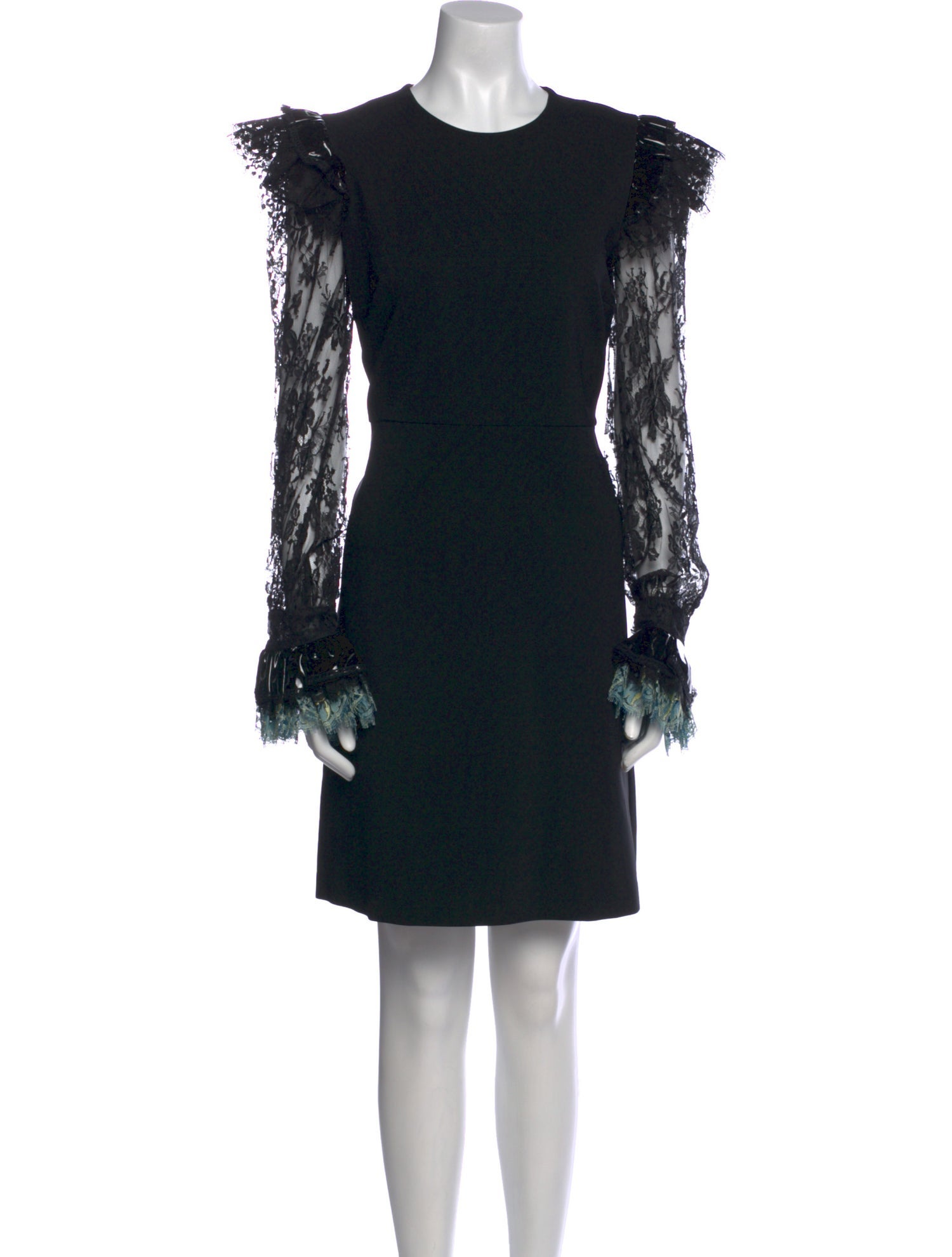 Gucci Lace Pattern Mini Dress