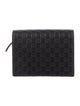Gucci Microguccissima Pattern Leather Compact Wallet