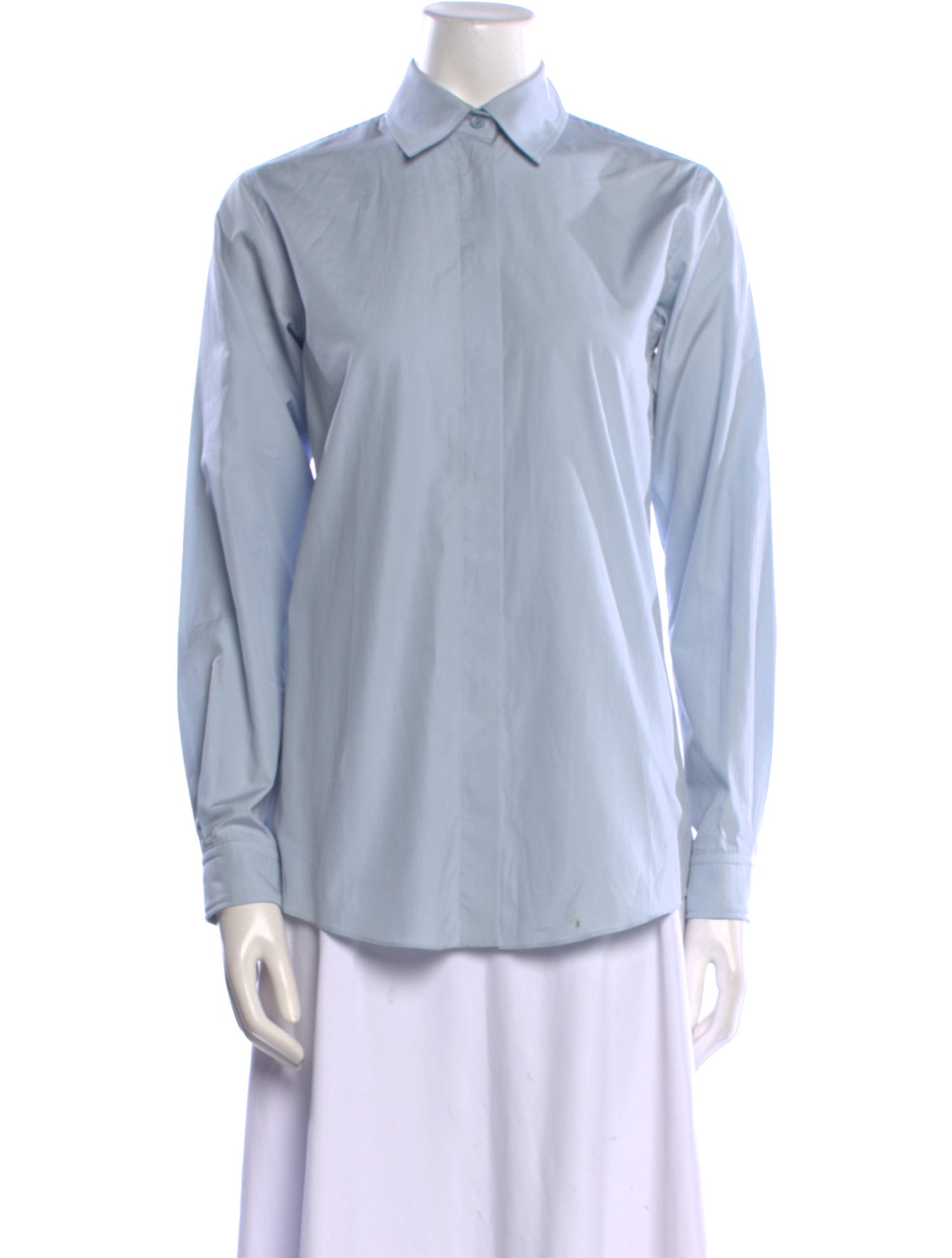 Gucci Long Sleeve Button-Up Top