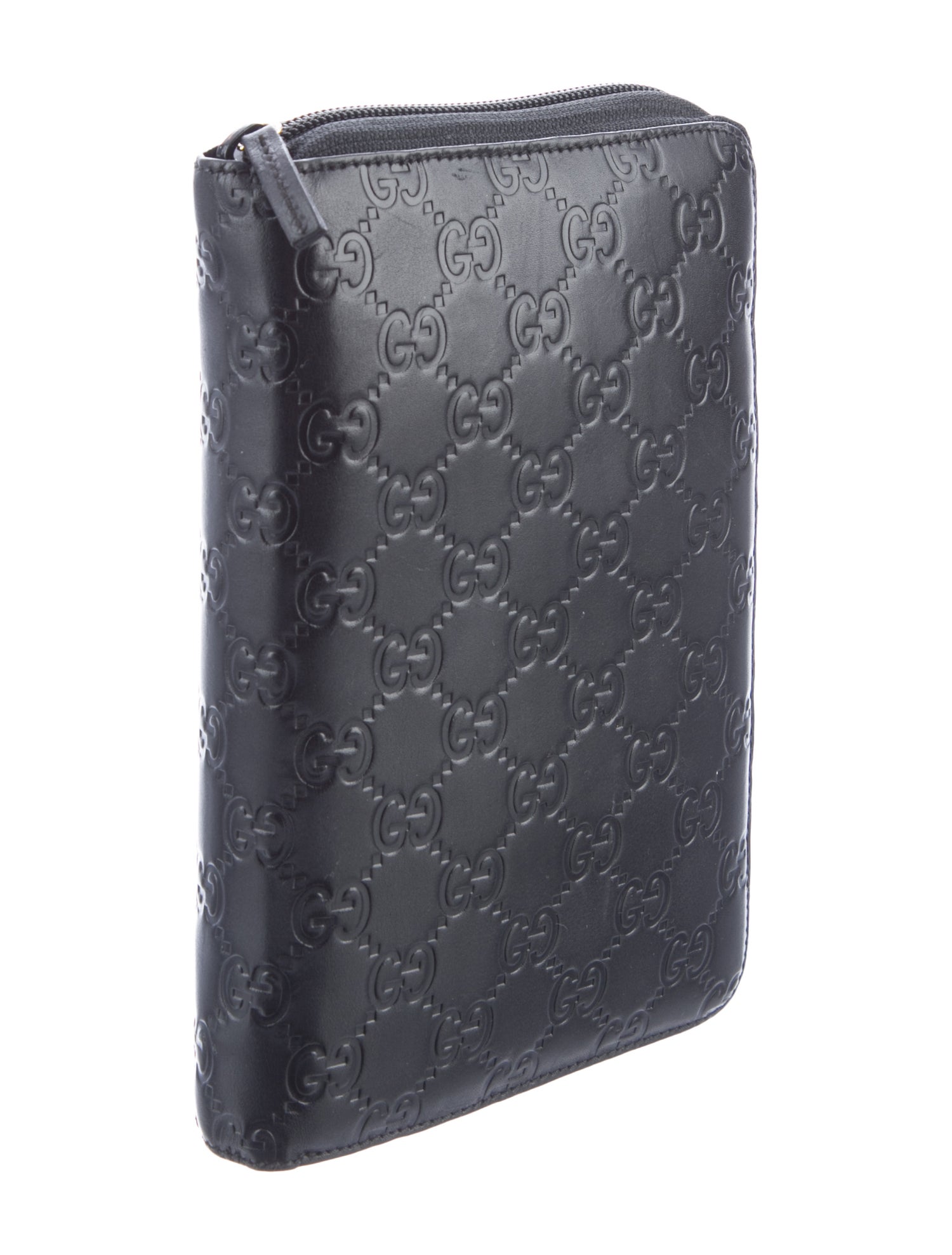 Gucci GG Signature Zip Around Agenda