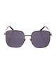 Gucci Sylvie Web Accent Square Sunglasses