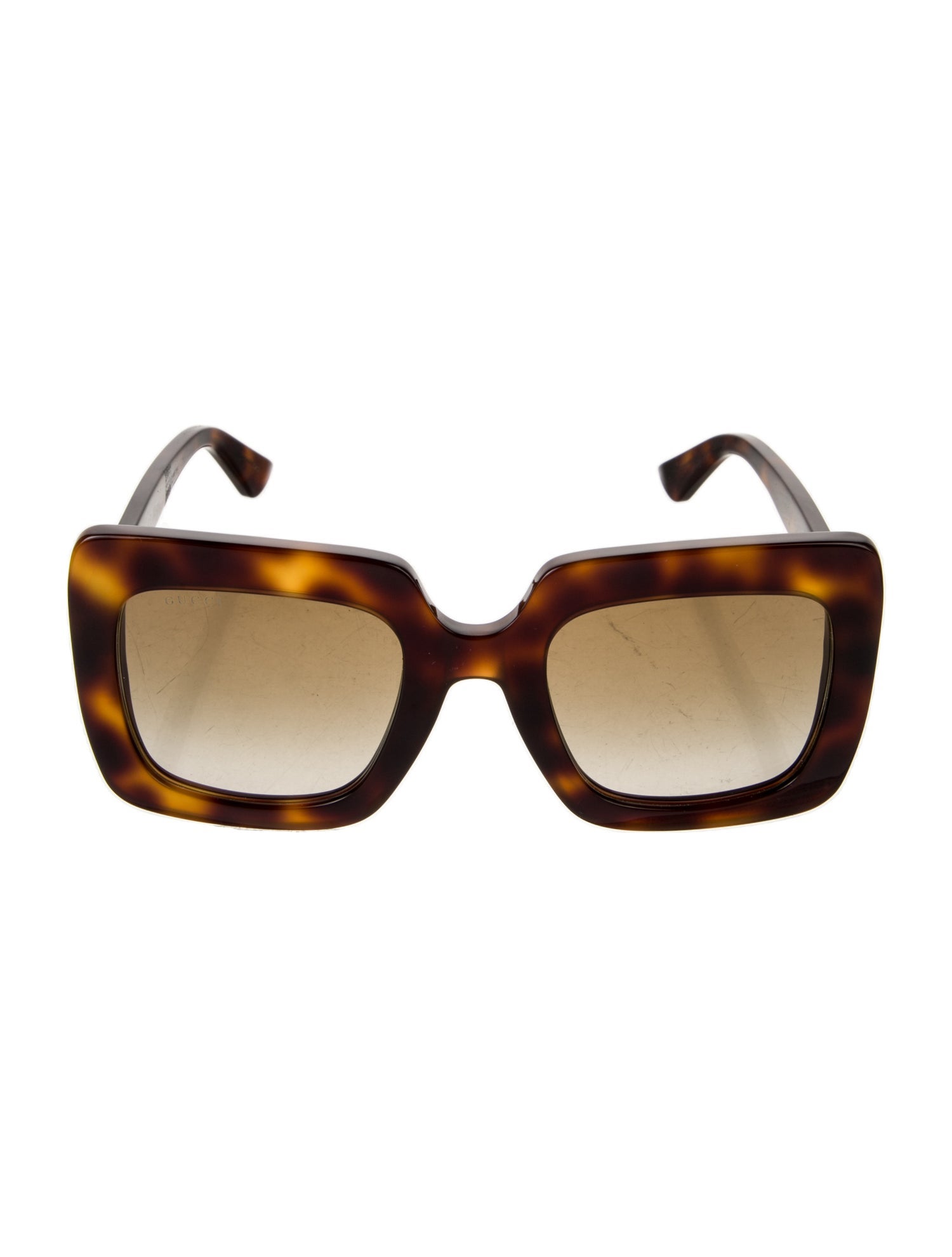 Gucci Interlocking G Logo Square Sunglasses