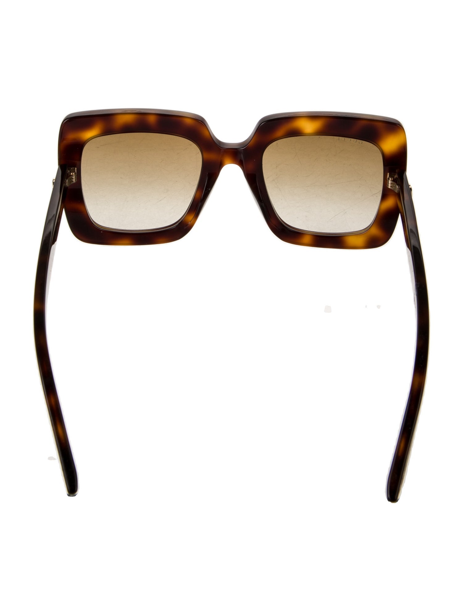 Gucci Interlocking G Logo Square Sunglasses