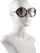 Gucci Interlocking G Logo Oversize Sunglasses