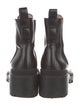 Gucci Double G Logo Leather Chelsea Boots