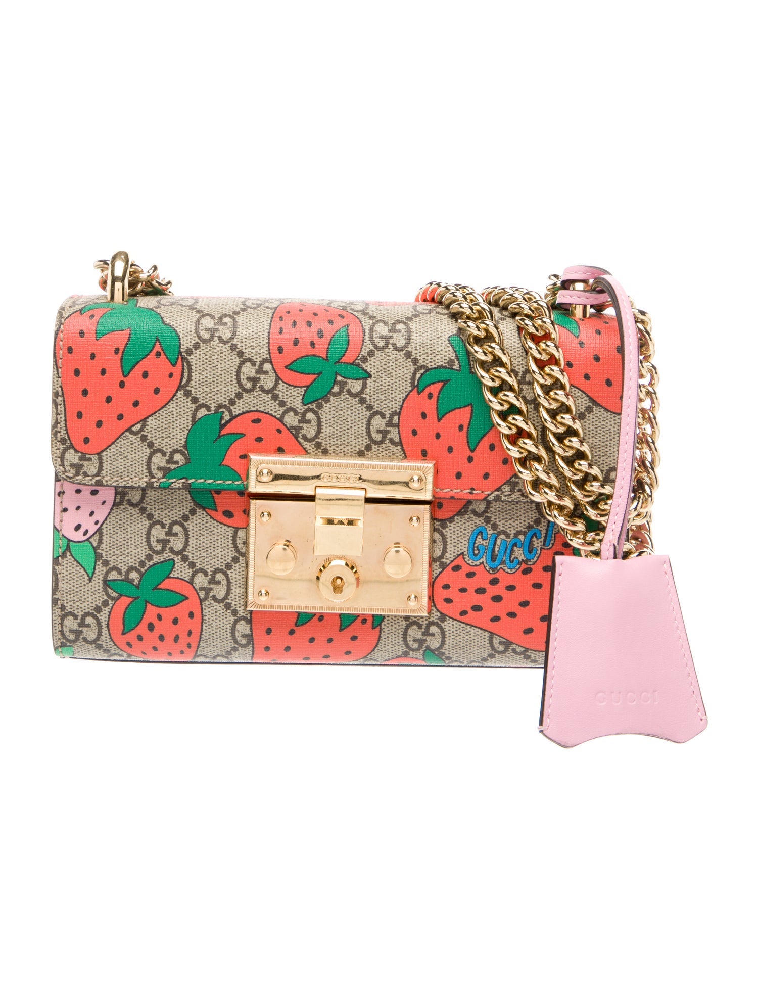 Gucci GG Supreme Padlock Small