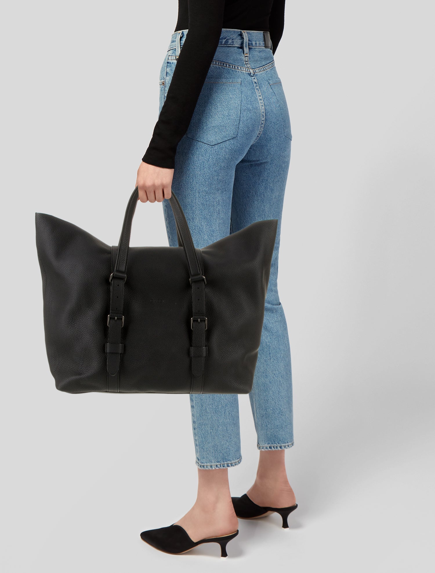 Gucci Leather Weekender Bag