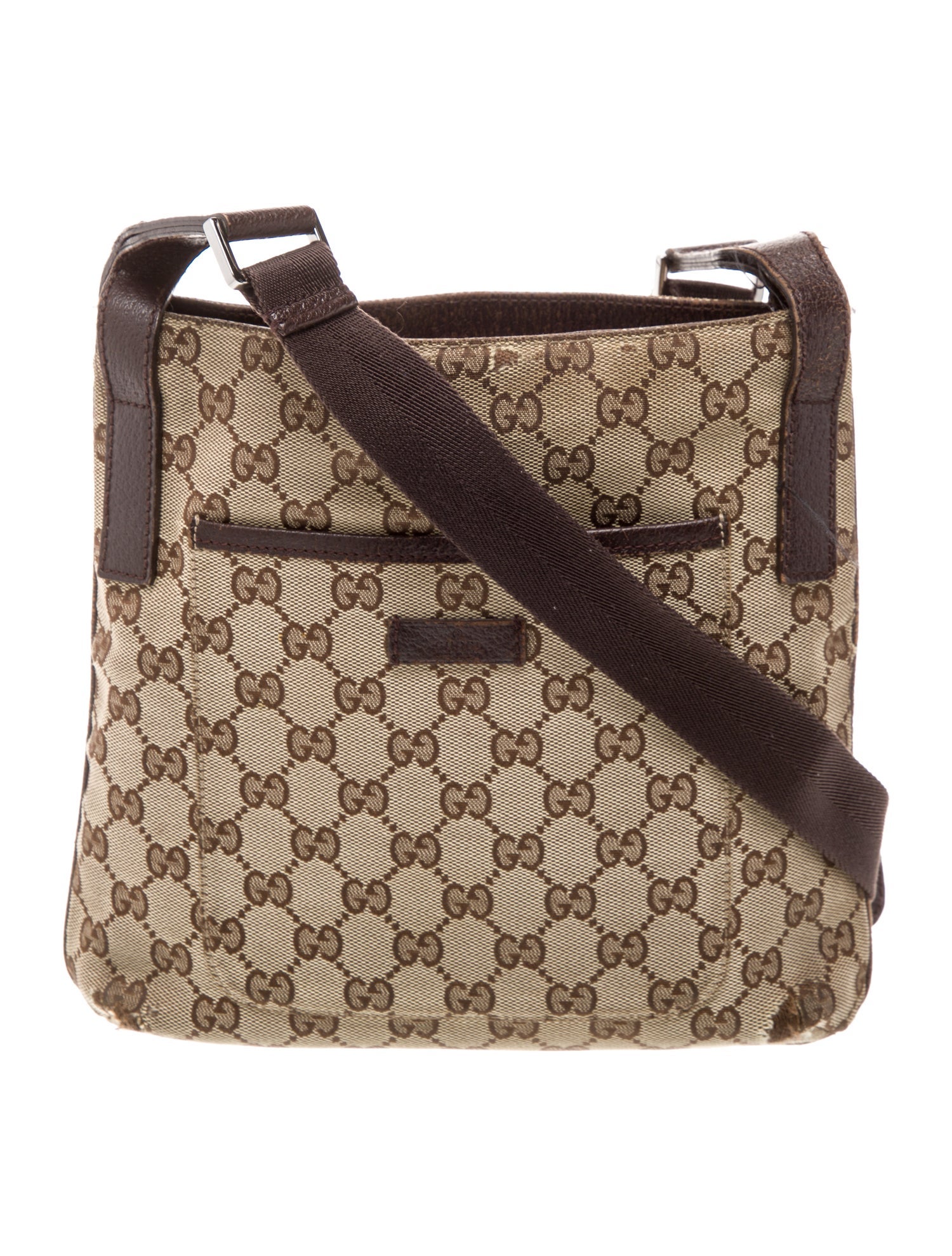 Gucci GG Canvas Messenger Bag