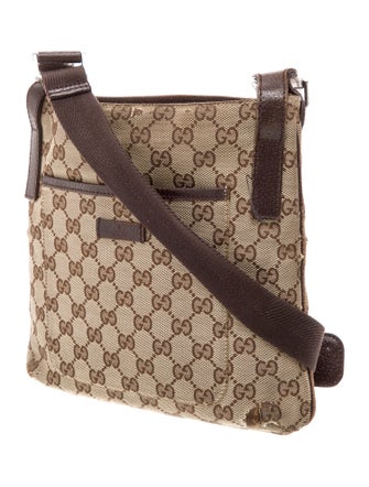 Gucci GG Canvas Messenger Bag