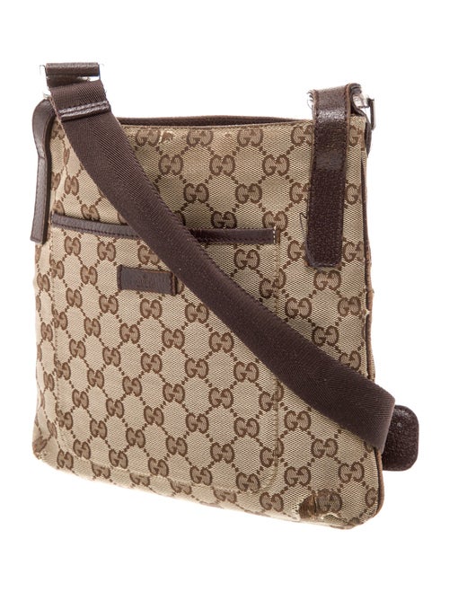 Gucci GG Canvas Messenger Bag