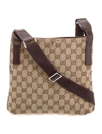 Gucci GG Canvas Messenger Bag