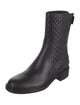 Gucci Microguccissima Pattern Leather Boots