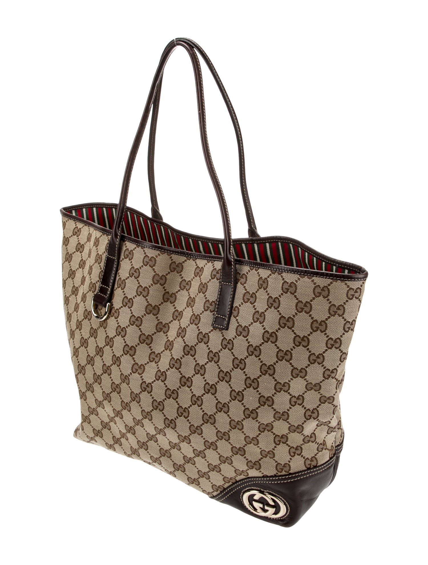 Gucci GG Canvas New Britt Medium Vintage