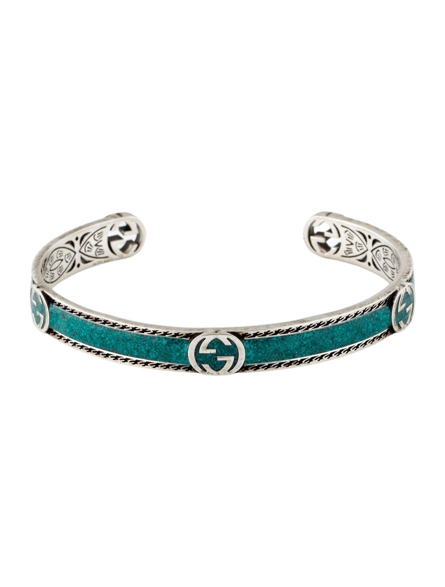 Gucci Enamel Cuff Bracelet