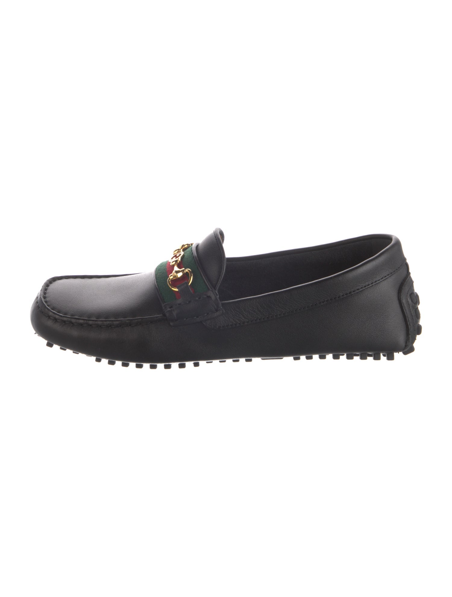 Gucci Ayrton Leather Loafers w/ Tags