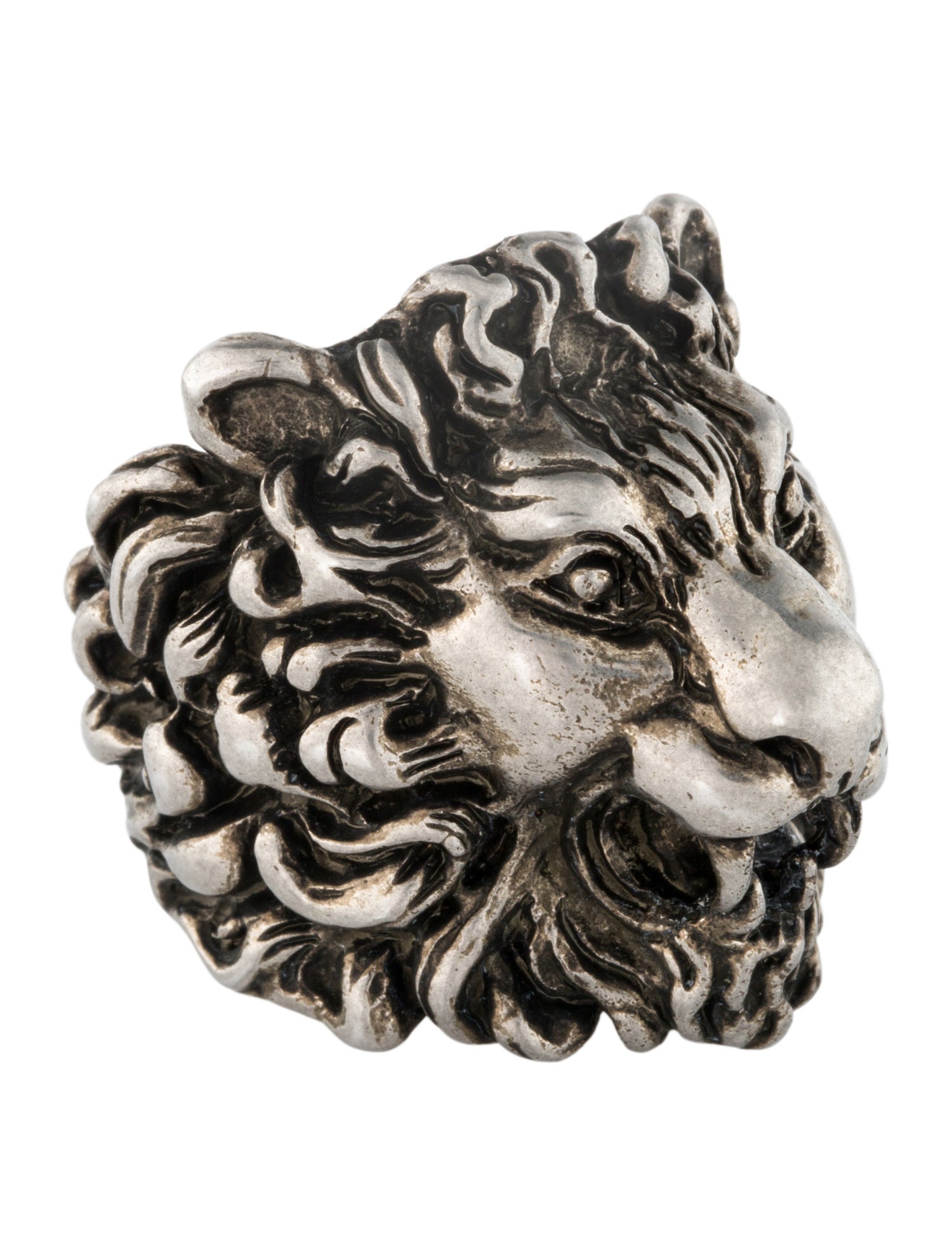 Gucci Lion Head Cocktail Ring