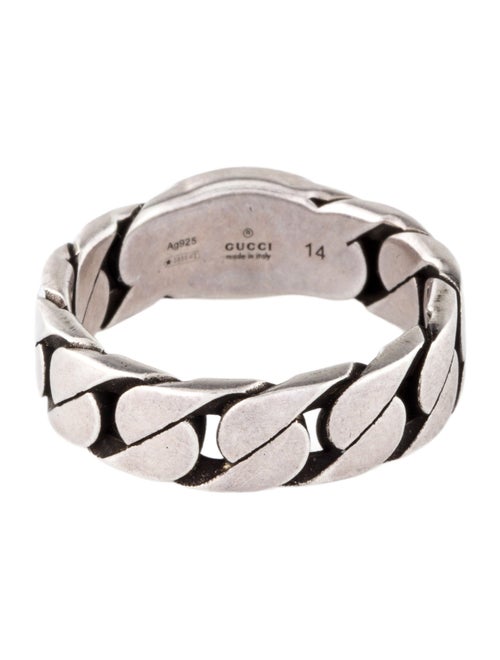 Gucci Enamel Interlocking G Band