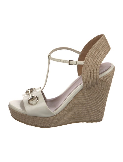 Gucci Patent Leather Espadrilles