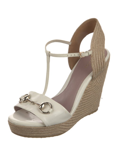 Gucci Patent Leather Espadrilles