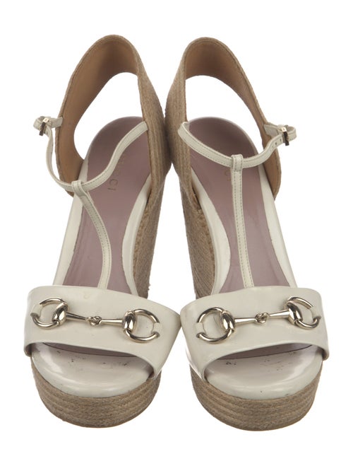 Gucci Patent Leather Espadrilles