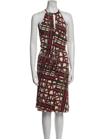 Gucci Printed Knee-Length Dress