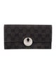 Gucci Eclipse Insignia Canvas Continental Wallet