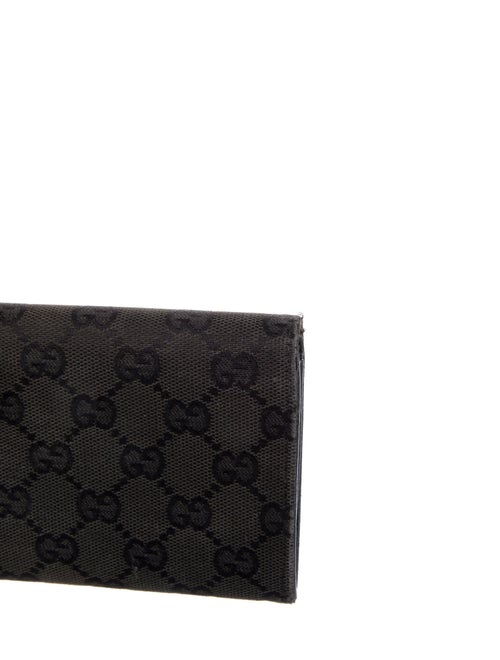 Gucci Eclipse Insignia Canvas Continental Wallet