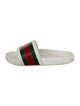 Gucci Web Accent Rubber Slides