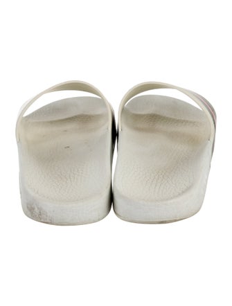 Gucci Web Accent Rubber Slides