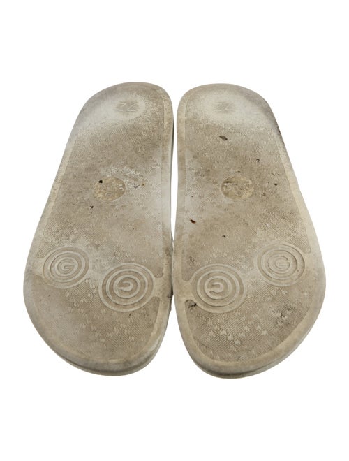 Gucci Web Accent Rubber Slides