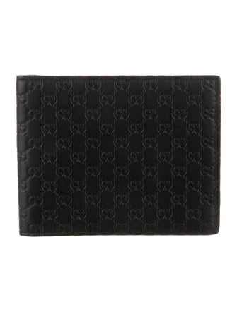 Gucci Microguccissima Pattern Leather Wallet