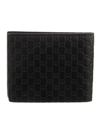 Gucci Microguccissima Pattern Leather Wallet