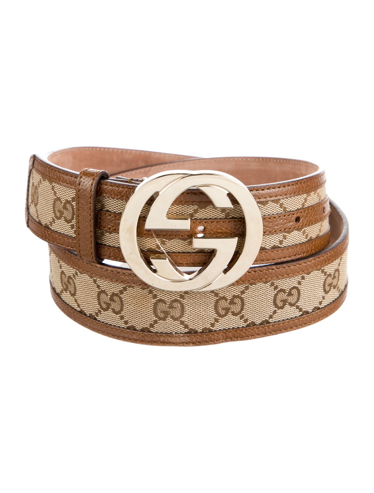 Gucci GG Canvas Canvas Belt