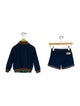 Gucci Boys' Denim Web-Trimmed Short Set