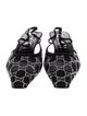 Gucci GG Logo Mesh Mules
