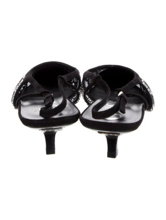 Gucci GG Logo Mesh Mules