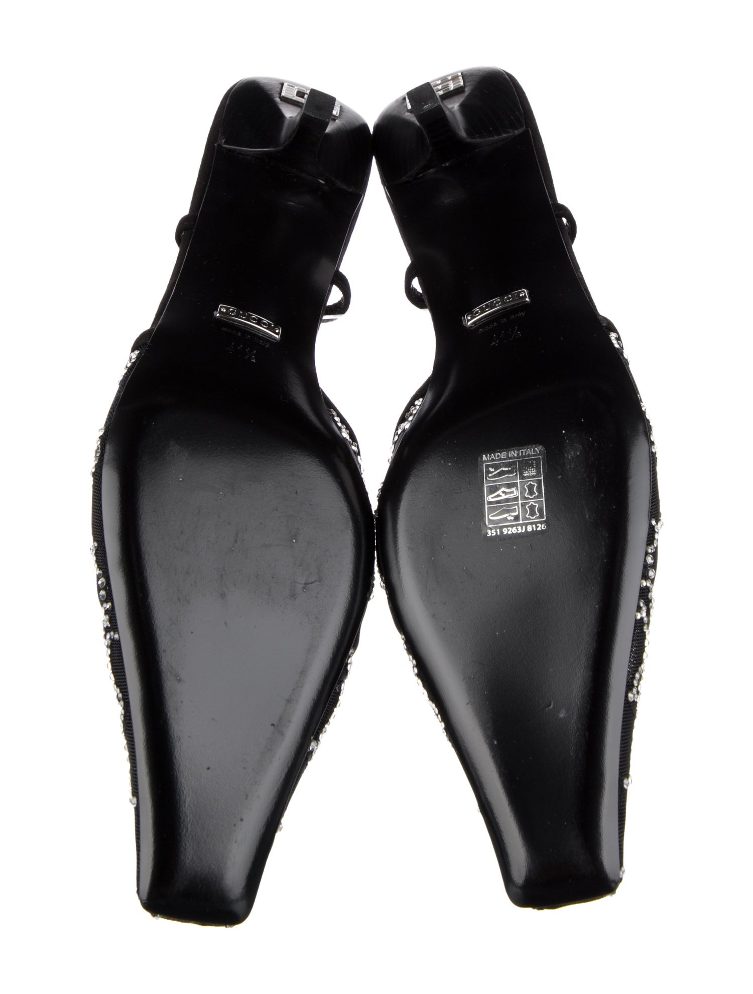 Gucci GG Logo Mesh Mules